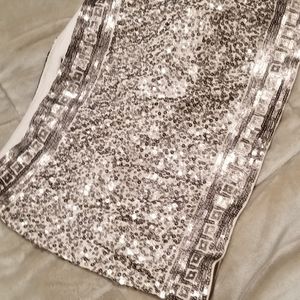 Express sequined skirt